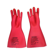 Electrical Insulating Gloves for Safe Handling of High Voltage Applications, Durable Rubber Composition with Flexible Design for Reliable Protection